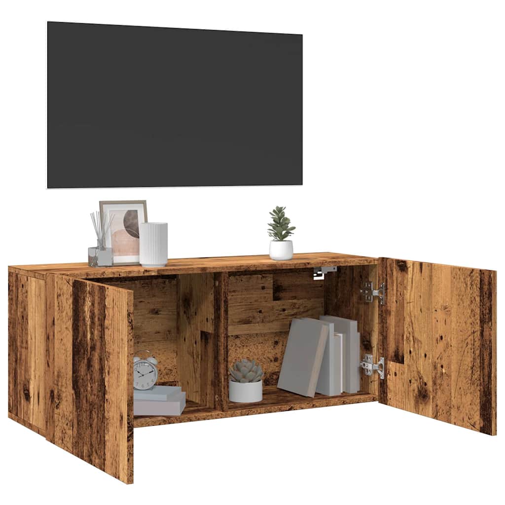 Tv-Meubel Wandgemonteerd 100X30X41 Cm Kleurig